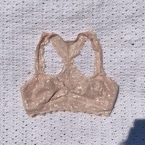 Baby Pink Lace Bralet